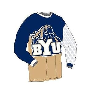 Brigham Young University Cougars Long Sleeve Mountain Bike Jersey
