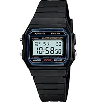  Casio Men's Classic Black Digital Watch #F91W-1