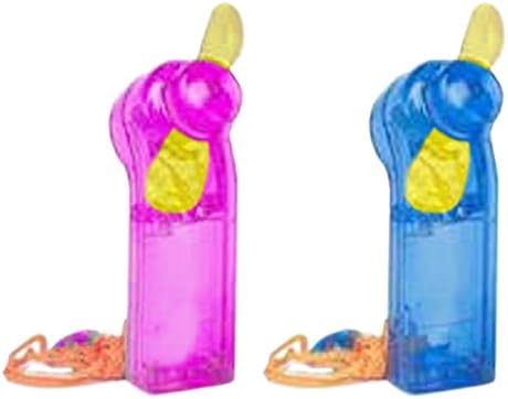 Mini Fan with Light (2 Fans Per Order) - Colors May Vary