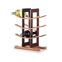 Anchor Home Collection Bamboo Wine Rack with Espresso Finish