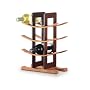 Anchor Home Collection Bamboo Wine Rack with Espresso Finish