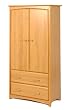Beatrice Armoire In Natural Finish By Storkcraft Baby Furniture