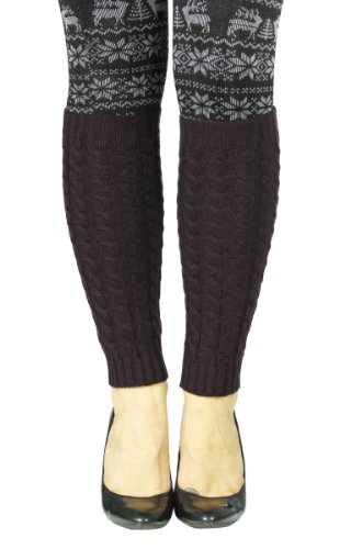 Simplicity Soft Faux Fur Winter Leg Warmer Boots Sleeve Covers Winter Warmers