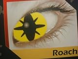 XtremeEyez 3 Months Wear Contact Lenses With Free 60ml Solution & Free Lense Case - Roach