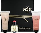 Paris by Yves Saint Laurent for Women 3 Piece Set Includes: 2.5 oz Eau de Toilette Spray + 2.5 oz Perfumed Body Lotion + 2.5 oz Perfumed Shower Gel