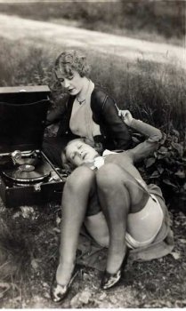Lesbians - Girl Love, Art Poster by National Archive