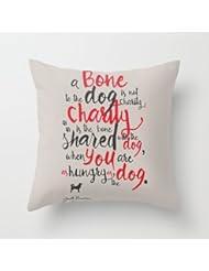 Home: Artistdecor 20 X 20 Inches / 50 By 50 Cm Dogs Throw Pillow Case ,twin Sides Ornament And Gift To Monther,outdoor,lounge,boys,home Office,chair - artistdecor