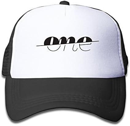 One Logo Kid's Classic Adjustable Snapback Hats Mesh Caps