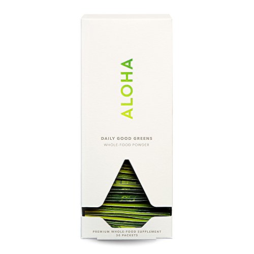 ALOHA Daily Good Greens Superfoods Powder (Original Blend) - 14 Superfood Nutrients, Vegan & Organic Ingredients - 30 Pack - FREE SHIPPING ALOHA Daily Good Greens Superfoods Powder (Original Blend) - 14 Superfood Nutrients, Vegan & Organic Ingredients - 30 Pack - FREE SHIPPING