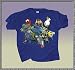 Tropical Bird - Unisex Short-sleeve T-shirt - 100% Preshrunk Cotton - available in Small, Medium, Large, X-Large and XX-Large Featuring Africa Grey Parrot, Cockatoo, Amazon, Macaw, Love Birds