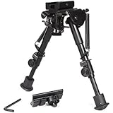 [Upgraded] Ohuhu Hunting Tactical Rifle Bipod with Picatinny and Swivel Stud Mounts