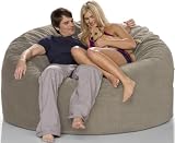 Jaxx Sac Bean Bag Chair 6Ft in Pebble Glacier