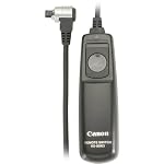 Canon RS-80N3 Remote Switch for EOS-1V/1VHS, EOS-3, EOS-D2000, D30, D60, 1D, 1Ds, EOS-1D Mark II,III, EOS-1Ds Mark II,III, EOS-10D, 20D, 30D,40D, 50D, 5D