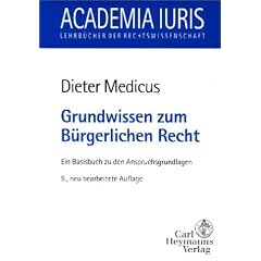 Grundwissen zum B�rgerlichen Recht