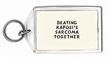 Beating Kaposi's Sarcoma Together Keychain