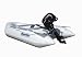 Aqualine 9'6" Inflatable Dinghy with Suzuki 2.5 HP 4 Stroke Outboard Motor