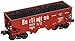 Williams by Bachmann Burlington 2-Bay USRA Outside Braced Hopper Truck, 55 Tons