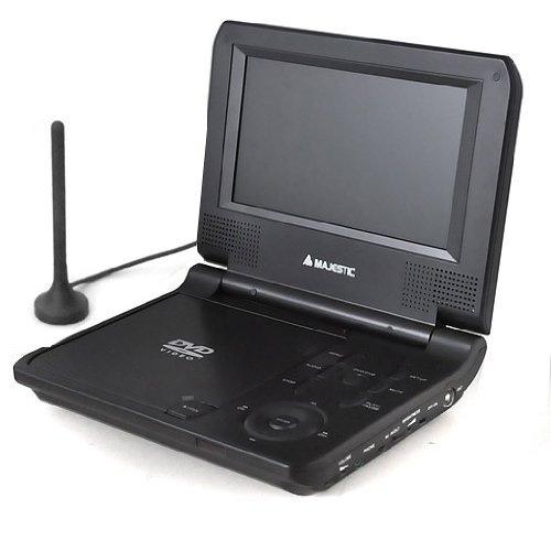 Majestic Portable DVD Player with 7" Display & Freeview
