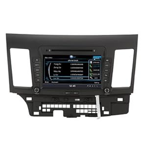 Discount  Koolertron For 2007-2015 Mitsubishi Lancer Indash DVD GPS Navigation With dual-core/3Zone POP 3G/WIFI/20 Disc CDC/ DVD Recording/ tooth handsfree / Steering wheel control / Phonebook / Game