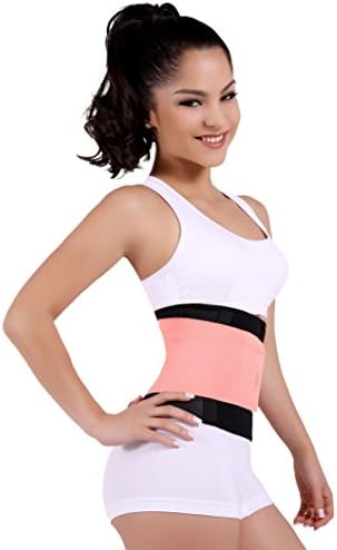 Sbelt Waist Trainer Belt โ Miss Shaper Cincher โ HourGlass Extreme Slim (L/XL, Coral)