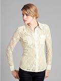 GUESS by Marciano Antonia Long-Sleeve Lace Top