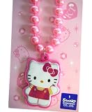 Sanrio - Hello Kitty Jewelry - Hello Kitty Necklace - Pink Pearl with Hello Kitty Pendant