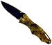 7 1/2'' FISHING/HUNTING FOLDING KNIFE IN CAMO