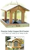 Woodlink Premier Cedar Hopper Bird Feeder