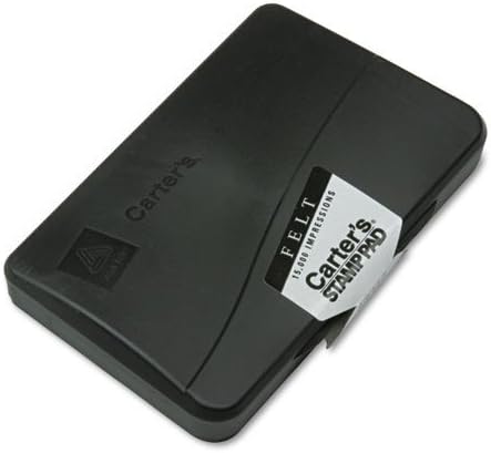 (3 Pack Value Bundle) AVE21021 Felt Stamp Pad, 4 1/4 x 2 3/4, Uninked