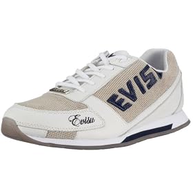 Evisu Swagger EV121023, Herren Sportschuhe - Running, weiss, (wht/navy XCE)
