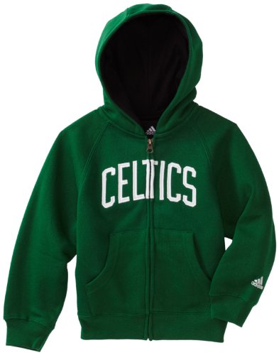 NBA Youth Boston Celtics Full Zip Hoodie - R28C8Gce (Kelly, X-Large)