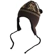 New Ski Skate 2 Ply Knit Hat Trooper Trapper Flaps * Brown and Tan - Small and Medium