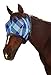 Kensington Fly Mask Fleece Trim Horses - Protects Face Eyes from Flies UV Rays While Allowing Full Visibility - Breathable Non Heat Transferring Makes it Perfect Year Round