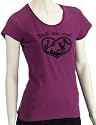 Adelheid - Werkstatt des wahren Gl&uuml;cks Bleib mir treu Scherenschnitt Leibchen Mode kurzer Arm 2911004027 Damen T-Shirt