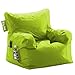 Comfort Research Big Joe Dorm Chair with Smart Max Fabric, Lime-anade