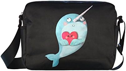 Treety Narwhal DIY Classic Cross-body Nylon Bags