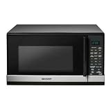 Mikrowelle-Mit-Grill-R-640-In-Schwarz-Braun-Silber