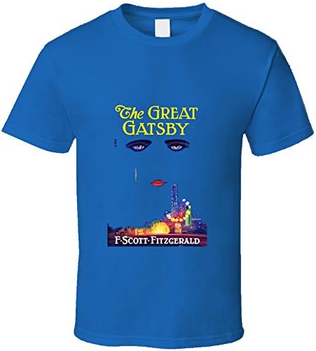 The Great Gatsby Vintage Book Cover F. Scott Fitzgerald Small T Shirt