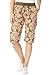Women's Plus Size Shorts With Convertible Tabs