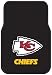 Front Car Truck SUV Rubber Floor Mats - NFL Football - Kansas City Chiefs