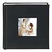 Fashion Fabric 200-Pocket Album - Black