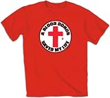 Christian T-Shirt Blood Donor Saved My Life On Red