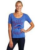 NFL Buffalo Bills Heather Vintage Thermal Sleeve Athletic Tee Women’s