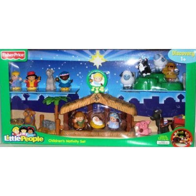 Little People 21 Piece Children's Nativity Set Image Little People 21 Piece Children's Nativity Set