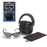 Earmuffs & Eyewear Package - Gray Lens