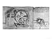 Designs For a Treadwheel with Four Crossbows Art Giclee Poster Print by Leonardo da V...