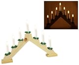 Wooden Candle Bridge 7 Bulb