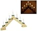 Wooden Candle Bridge 7 Bulb