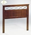 Furniture online: Cherry Finish Twin Size Panel Headboard
