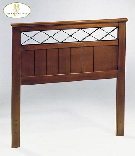 Cherry Finish Twin Size Panel Headboard